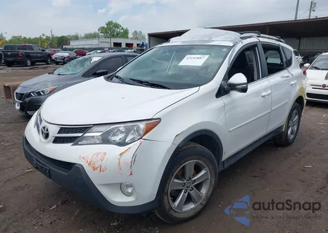 2015 Toyota Rav4 Xle из США, поврежденный, VIN 2T3WFREV5FW228419